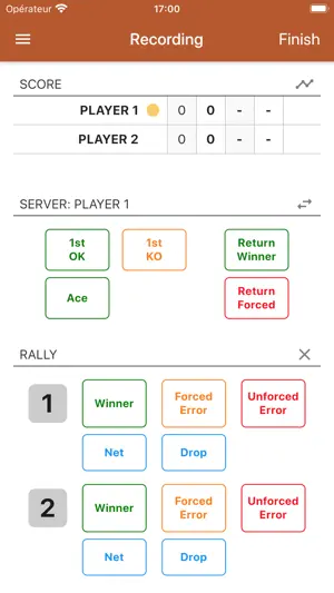 Tennis • Tracker screenshot 2