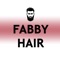 The “Fabby Hair" application is used for the Haircut offer you