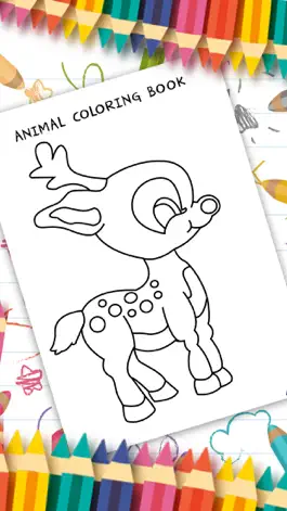 Game screenshot Animal Coloring Book Page Game mod apk