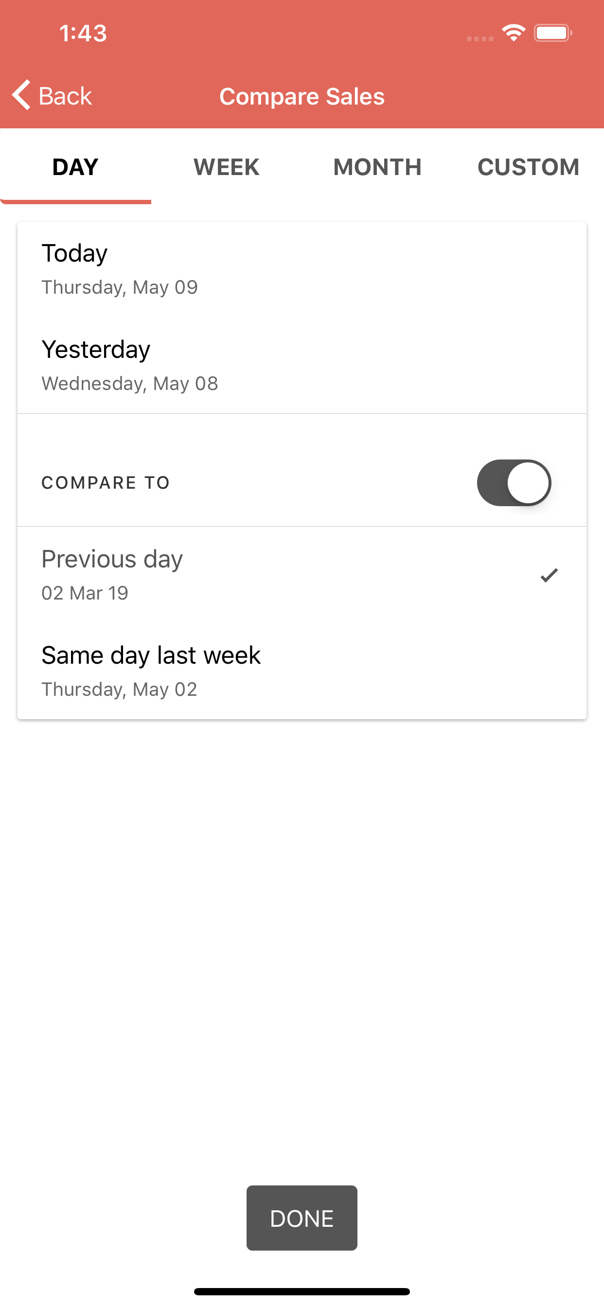 PoketPOS Dashboard screenshot 4