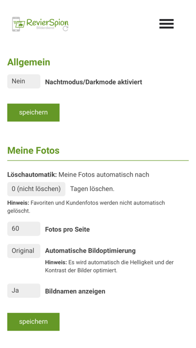 Screenshot #1 pour RevierSpion Bilderdienst