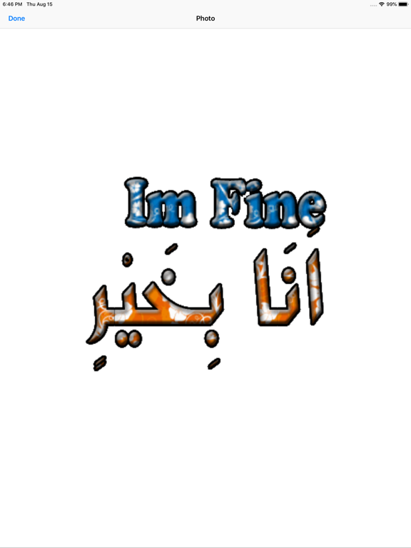 Learn Arabic Phrases Meanings iPad screenshot