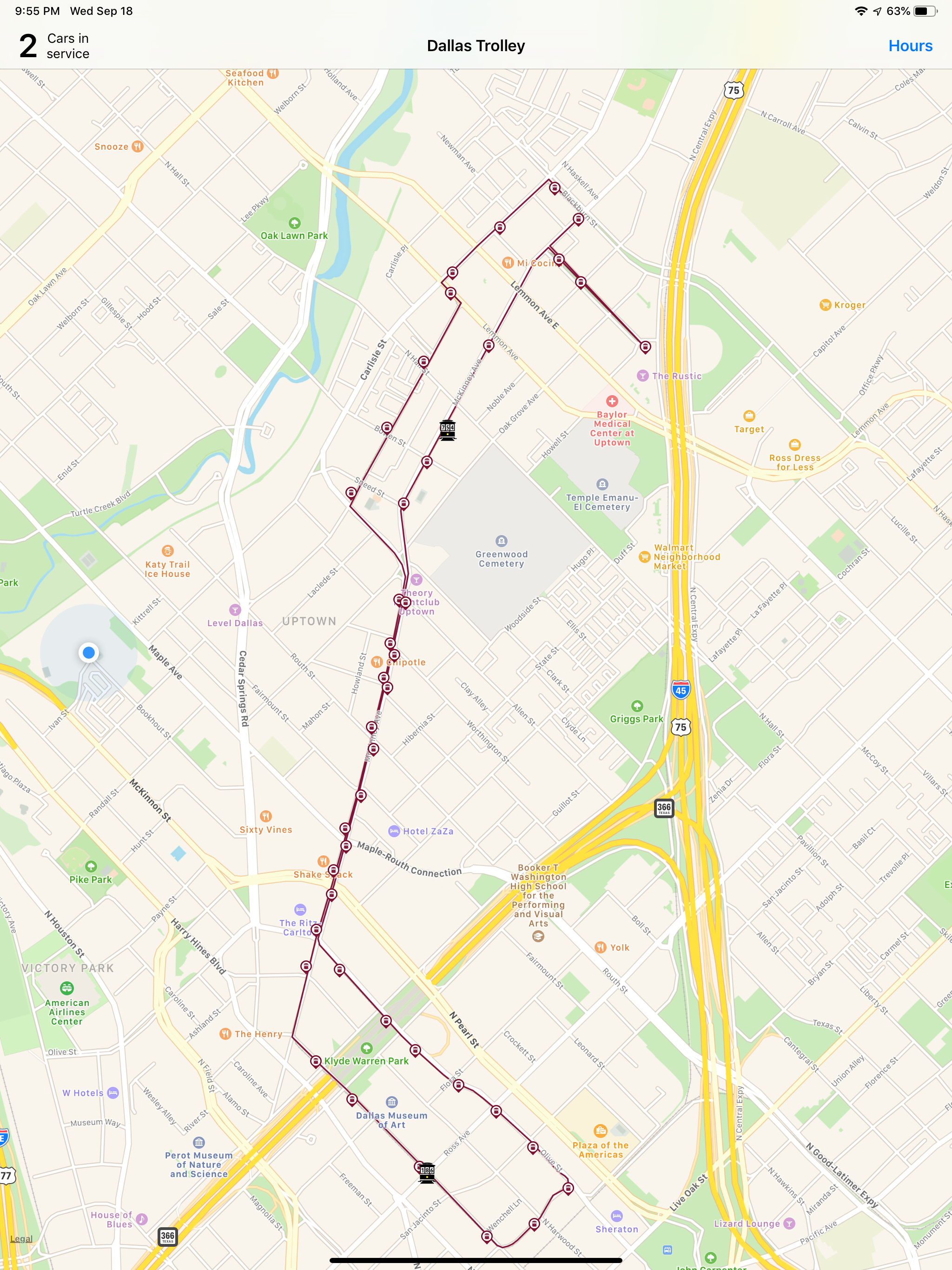 Dallas Trolley