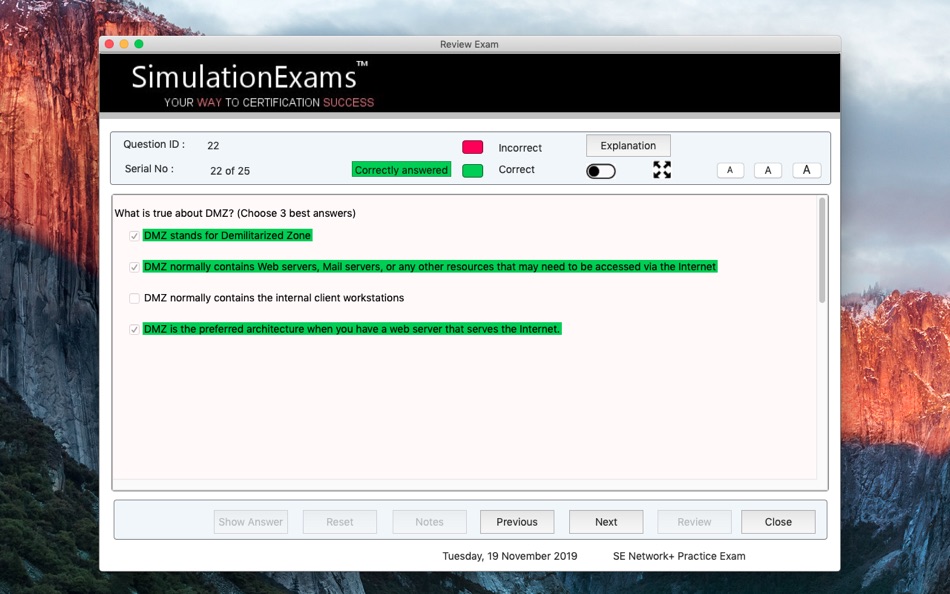 #8. SE : Network+ Practice Exams (macOS) 由: Anand Software and Training Pvt Lyd
