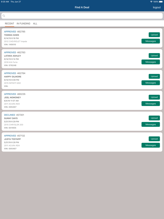 Screenshot #4 pour Carvant Dealer Stip App