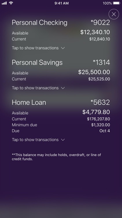 BankFinancial Mobile App