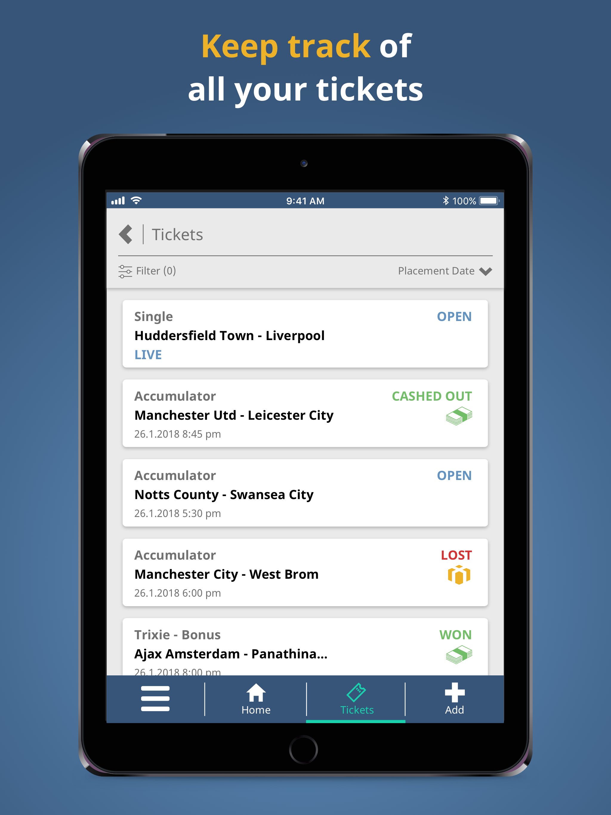 BetAnsells Bet Tracker screenshot 8