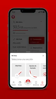 mi vodafone business empleados iphone capturas de pantalla 2