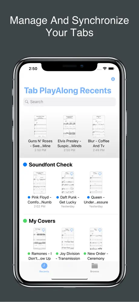 Tab PlayAlong - Tab Player&Amp