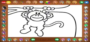 Coloring Book Baby Animals screenshot #9 for iPhone