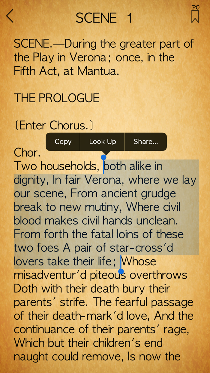 Shakespeare - Complete Search