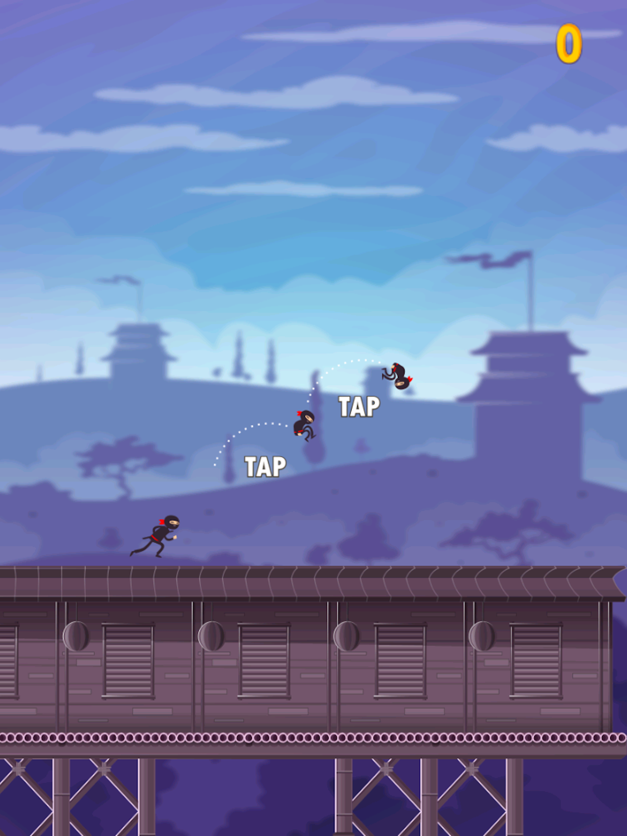 A Ninja Warrior Run Game screenshot 5
