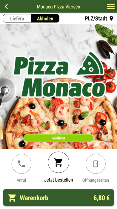 Screenshot #1 pour Monaco Pizza Viersen