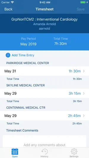 HCA tiMED screenshot 3