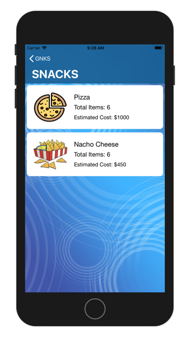 App screenshot