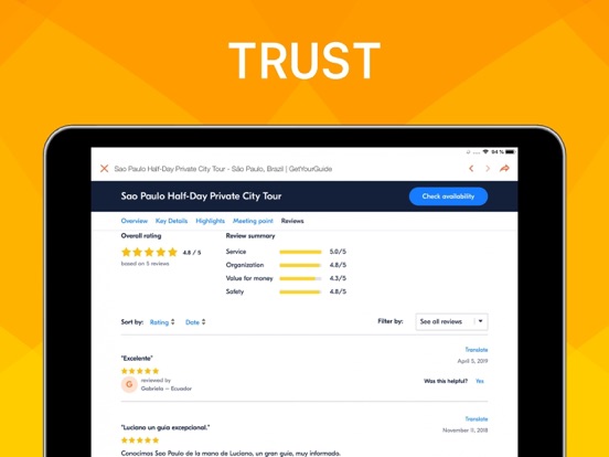 São Paulo Travel Guide iPad screenshot 7 - Travel app