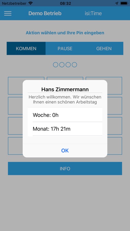 isi:Time Zeiterfassung screenshot-3