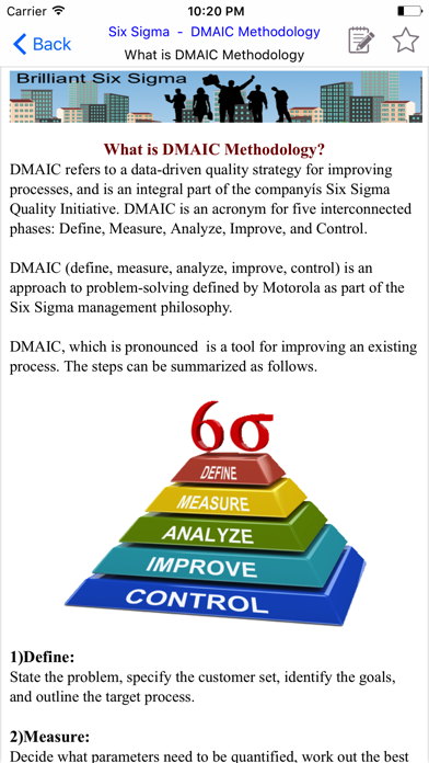 How to cancel & delete Six Sigma  -  Brilliant Six Sigma from iphone & ipad 2