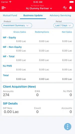 NJ Partner Desk screenshot 2