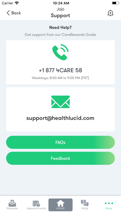 CareRewards Screenshot