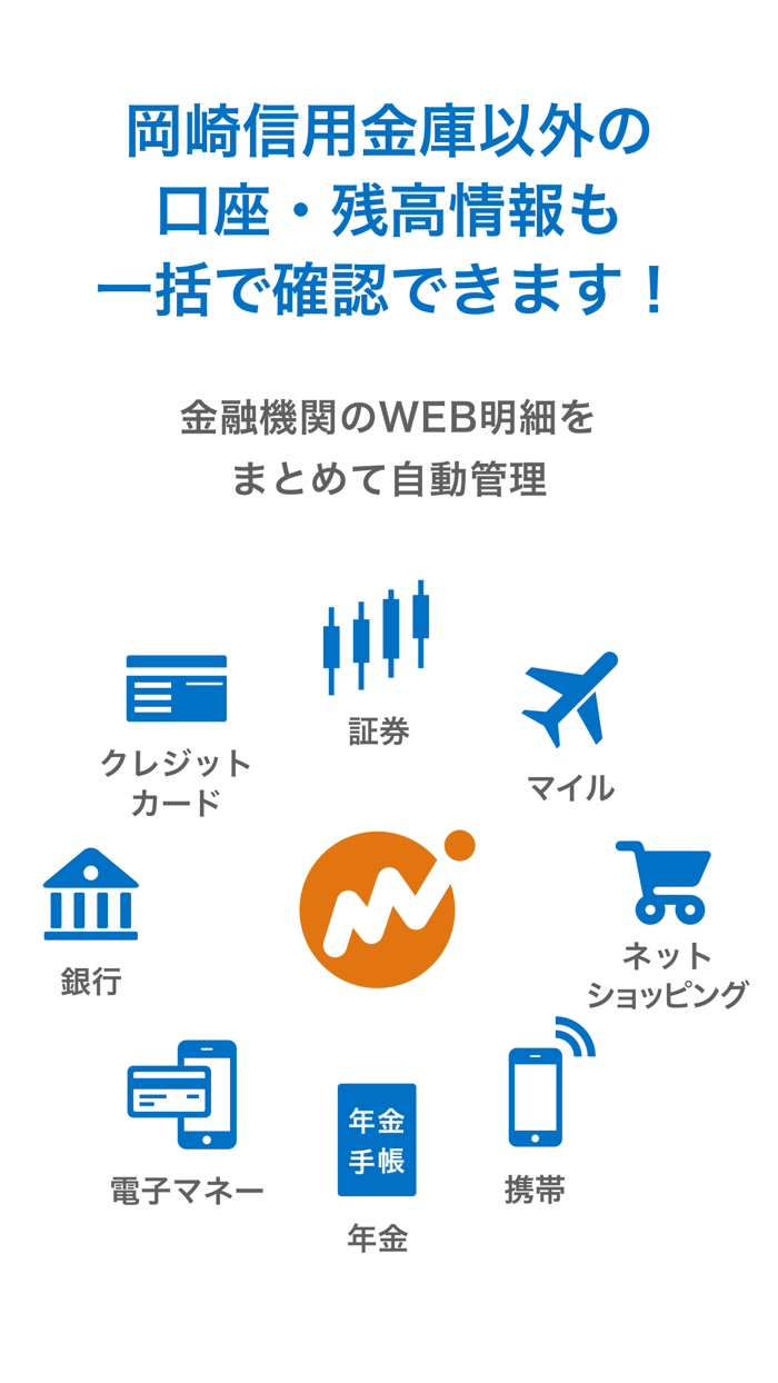 マネーフォワード for 岡崎信用金庫