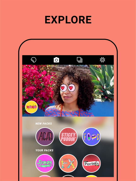 Slapstick App iPad screenshot 4 - Photo & Video app