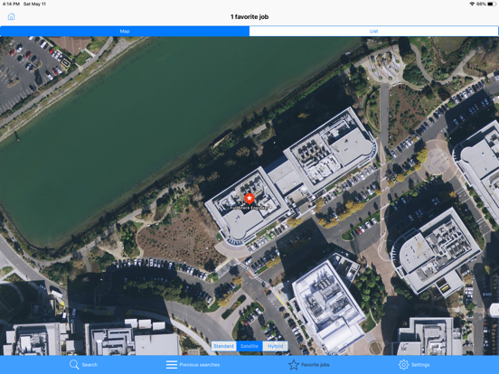 Screenshot #5 pour Jobs on map - easy job search
