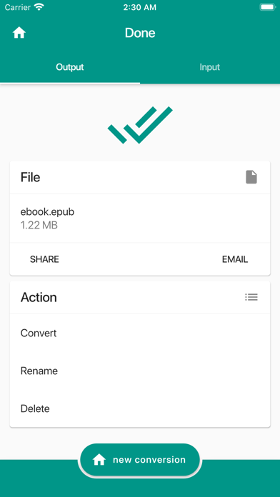 Ebook Converter Screenshot