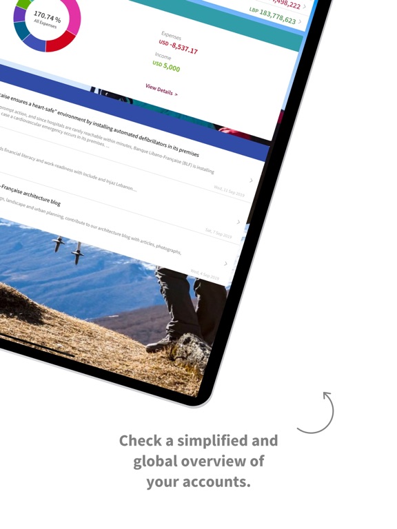 My BLF iPad screenshot 4 - Finance app