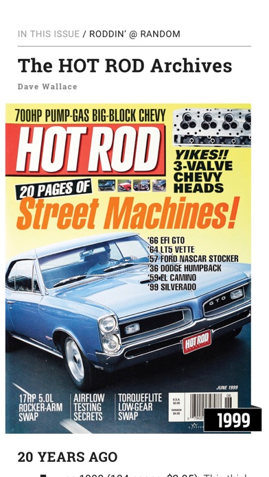 Hot Rod Magazine Screenshot