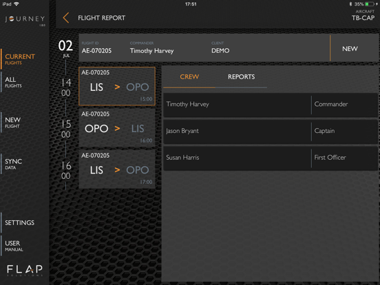 Screenshot #5 pour FLAP - Journey Log