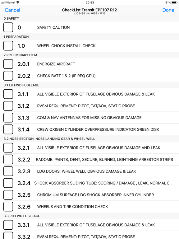Screenshot #5 pour Maint CheckList