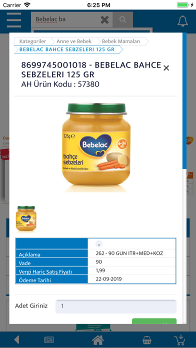 Screenshot #2 pour E-SiparişV2