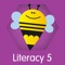 LessonBuzz Literacy for Schools tracks performance for up to 5 users and incorporates customized illustrations and audio, together with sound effects to prompt answers, as well as to recognize success