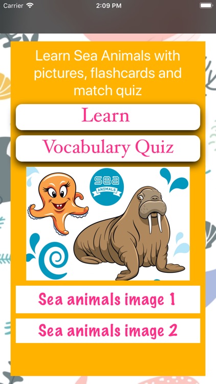 See animals vocabulary