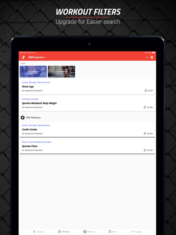 Screenshot #5 pour MMA Spartan Workouts Pro