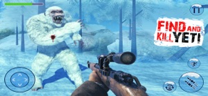 Yeti Monster 3D Hunting Game screenshot #2 for iPhone