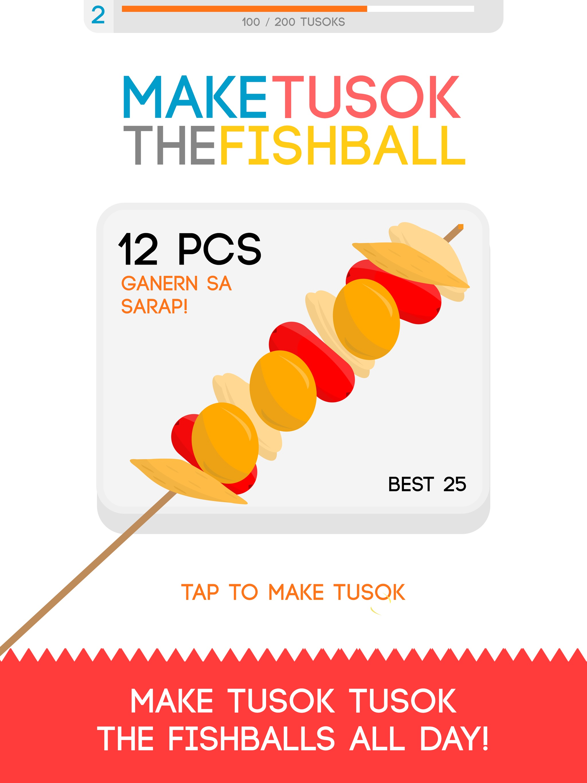 Make Tusok the Fishball screenshot 4