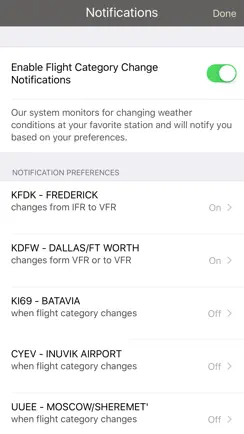 METARs Aviation Weather iPhone image 4