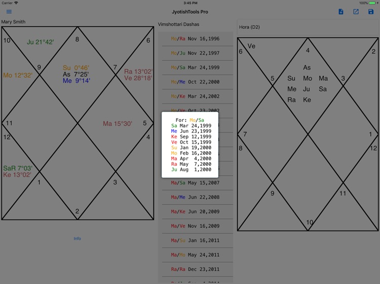 JyotishToolsPro for iPad