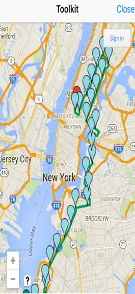 Game screenshot Marathon Map for New York apk