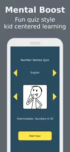 Number Names Learning Game screenshot #2 for iPhone