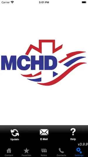 MCHD EMS Clinical Guidelines screenshot 1