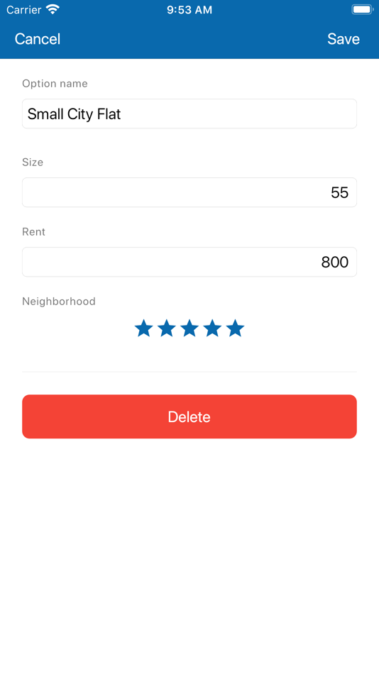 #4. Prioritizer - Decision Maker (iOS) 由: Stefan Galler