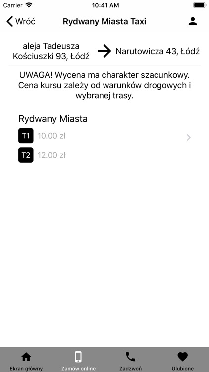 Rydwany Miasta Taxi screenshot-4