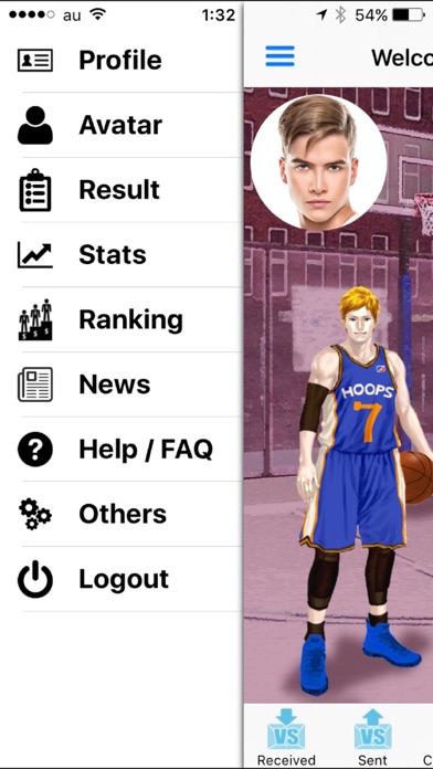 Screenshot #2 pour Basketball 1on1