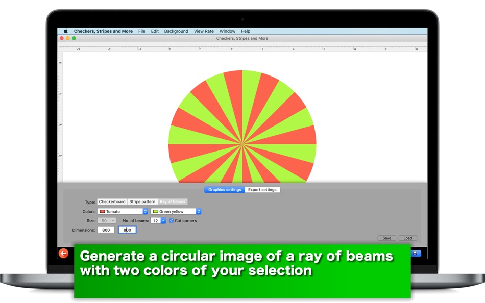 #4. Checkers, Stripes and More (macOS) Podle: Tomoyuki Okawa