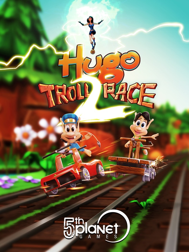 Hugo Troll Race 2: Rail Rush im App Store