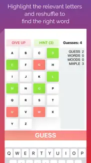 mastermind words - jotto iphone screenshot 4