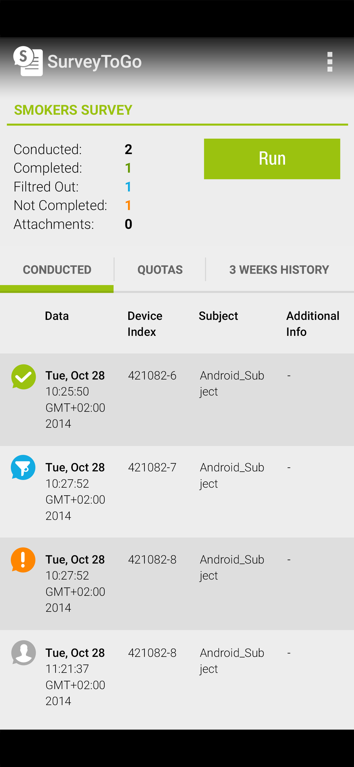 SurveyToGo screenshot 3